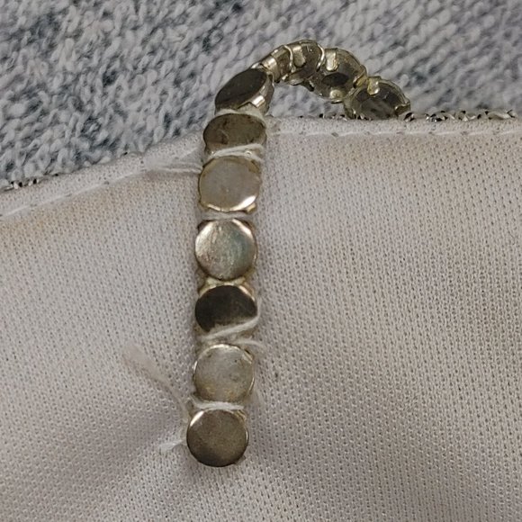 BARI JAY FORMAL/PROM FULL LENGTH GOWN WITH RHINESTONE SPAGHETTI STRAPS SIZE13/14 - Picture 9 of 14